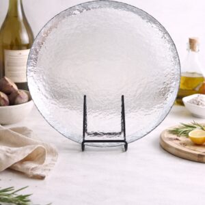 Textured Charger Plate – Silver