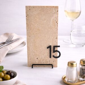Stone Table Number –Natural